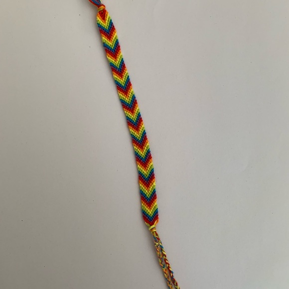 Jewelry Rainbow Chevron String Vsco Friendship Bracelet Poshmark
